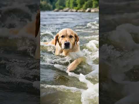 Dog Jumps Into Water to Save Baby Who Fell Off Boat – Incredible Rescue Caught on Camera 🐶
