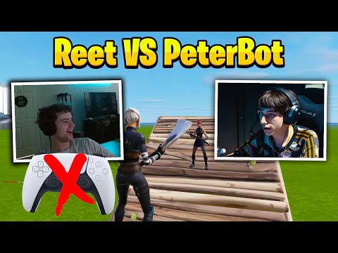 Reet VS PeterBot 1v1 Buildfights without Controller