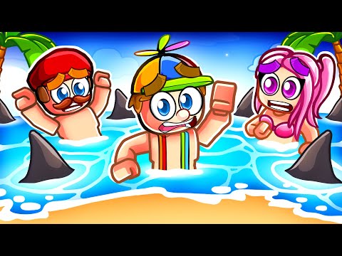 Last To Leave BEACH Wins $1,000,000 In Roblox Snapchat...