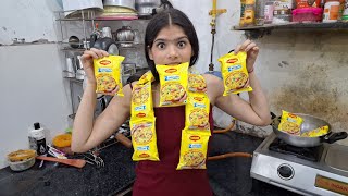 Eating Maggi for 24 hours Challenge 🔥 - Ablaksh Pandey
