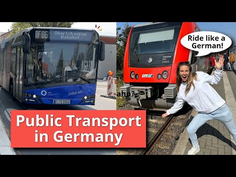 Public Transport in German — Easy Word Guide 🇩🇪