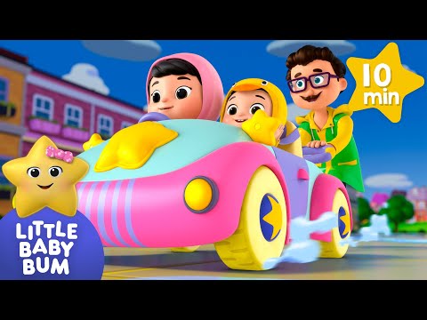 Driving My Car | 🚌Wheels on the BUS Songs! 🚌 Nursery Rhymes for Kids