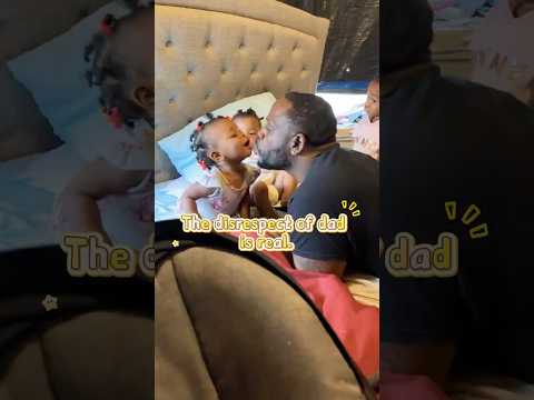 The disrespect of dad is real👨🤣 #funny #baby #family #kids #parents #dad #toddlers #poordad #love