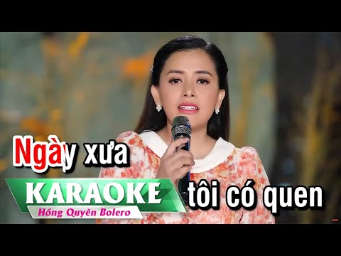 KARAOKE | Ngày Sau Sẽ Ra Sao | Tone Nữ | Hồng Quyên Bolero