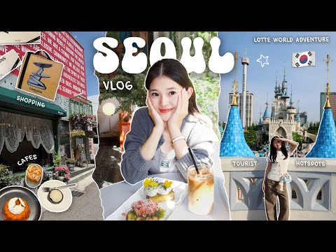 SEOUL AS A TOURIST 🇰🇷✨  exploring the city’s trendiest spots + cafe hopping, non-stop shopping 🇰🇷🛍️