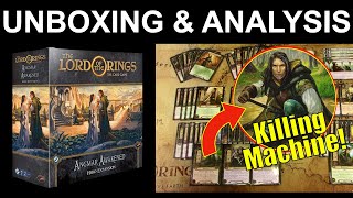 Lord of the Rings LCG Angmar Awakened Hero Expansion - Unboxing & Analysis