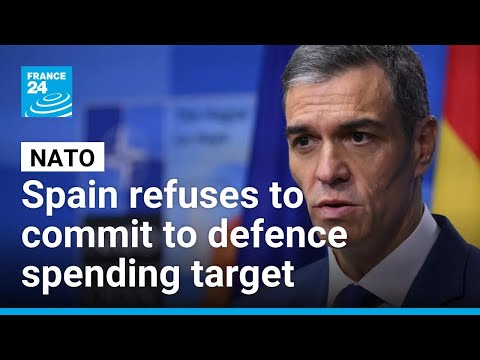 YouTube video thumbnail: Spain Refuses to Commit to 5% Nato Defence Spending Target