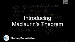 Introducing Maclaurin's Theorem