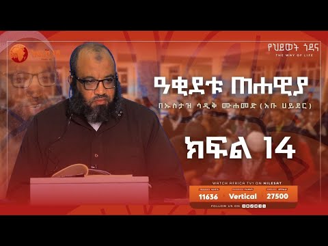 ዓቂደቱ ጠሐዊያ || ክፍል 14 || ኡስታዝ ሳዲቅ ሙሐመድ || አፍሪካ ቲቪ #አቡሀይደር #ዐቂዳ