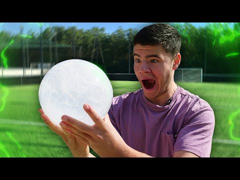 UN BALLON EN GLACE ?!! (TEST)