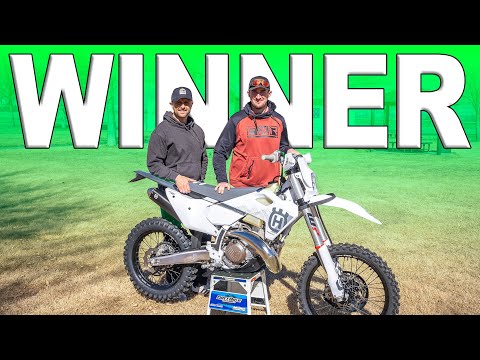 Sean Nichols Drives away with my 2025 Husqvarna TE 300 Pro