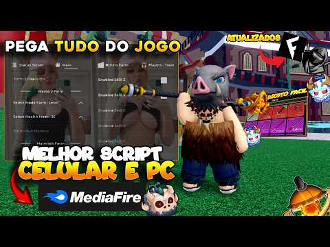 DRAGON UPDATE 🔥 SCRIPT BLOX FRUITS ATUALIZADO PARA CELULAR e PC! - AUTO DOJO 🥋(SEM KEY)