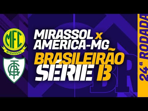 MIRASSOL x AMÉRICA-MG: Série B, onde assistir ao vivo, tudo sobre e pré-jogo