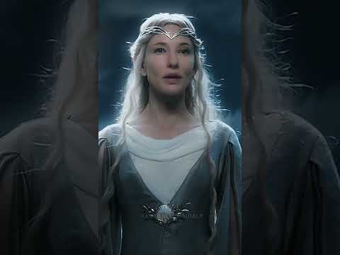 Gandalf, Uzun Yıllar Sonra Galadriel ile Karşılaşıyor.