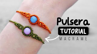 Pulsera de Macramé BOHO Rápida y Fácil ✨ Gana dinero con poco hilo
