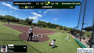 Marauders 10U Gold vs. Indiana Astros 10U (2026.06.19)