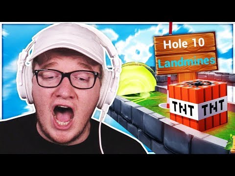 Playing Mini Golf Where The Holes Are RANDOM (ABSOLUTE MESS)