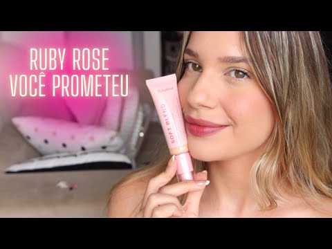 RESENHA BASE SOFT BLEND RUBY ROSE - Semana da Base