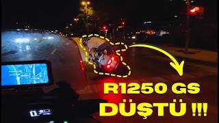 TRAFİKTE KEYİFLİ DAKİKALAR VOL 21 / BMW R1250 GS DÜŞTÜ !