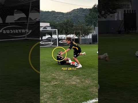 Neymar détruit son fils 😳⚽️(santosfc/ig)