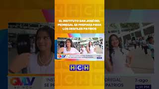 Conocimos a las palillonas, pomponeras y la banda de guerra del Instituto San José del Pedregal