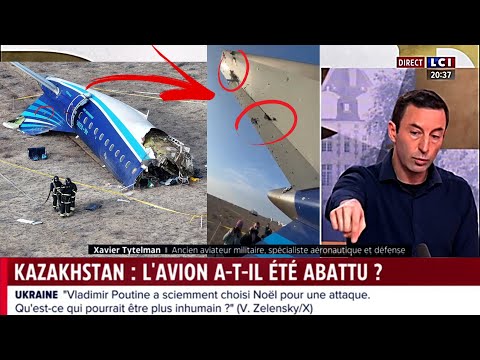 🇷🇺 LA RUSSIE ABAT PAR ERREUR UN AVION DE LIGNE de la compagnie Azerbaïdjan Airlines