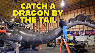 Building The Worlds Largest Steel Dragon Sculpture