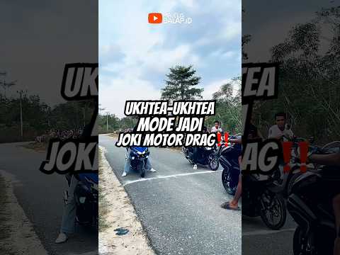 Siapa Sangka Kalau Ternyata Ukhtea-Ukhtea Juga Doyan Balap‼️ #jokidrag #balapliar #dragbike