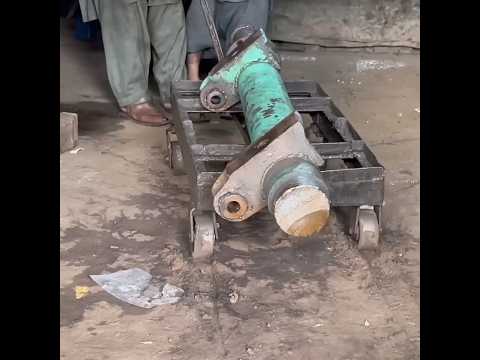 How To Rebuild Broken Heavy Axle Shaft With Amazing Technique Ingenious machinist