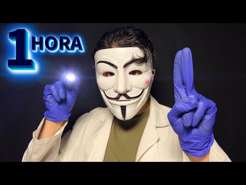 ASMR 1 HORA de Exámenes de Nervios Craneales🧠