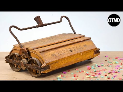 1920s Antique Carpet Sweeper Restoration