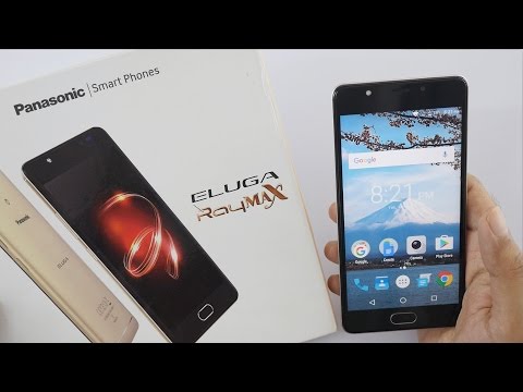 (ENGLISH) Panasonic Eluga Ray Max Smartphone Unboxing & Overview