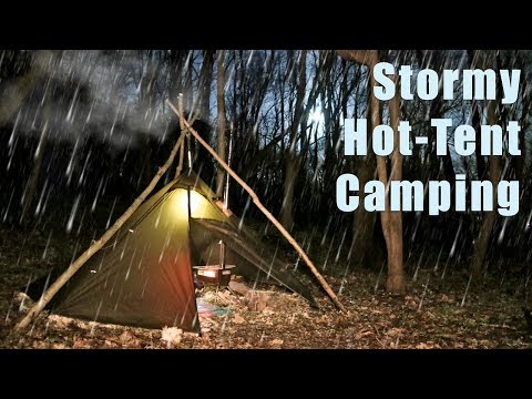 Stormy Night in a Hot Tent