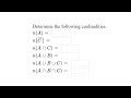 Set Theory Operations and Cardinalities