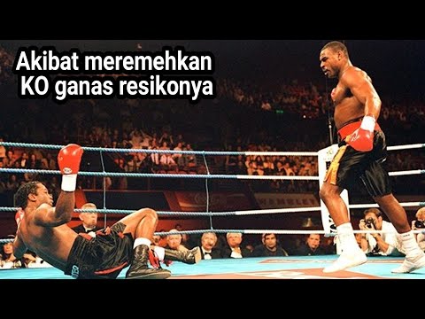 Akibat meremehkan, Juara Dunia ini harus Tumbang mencium kanvas