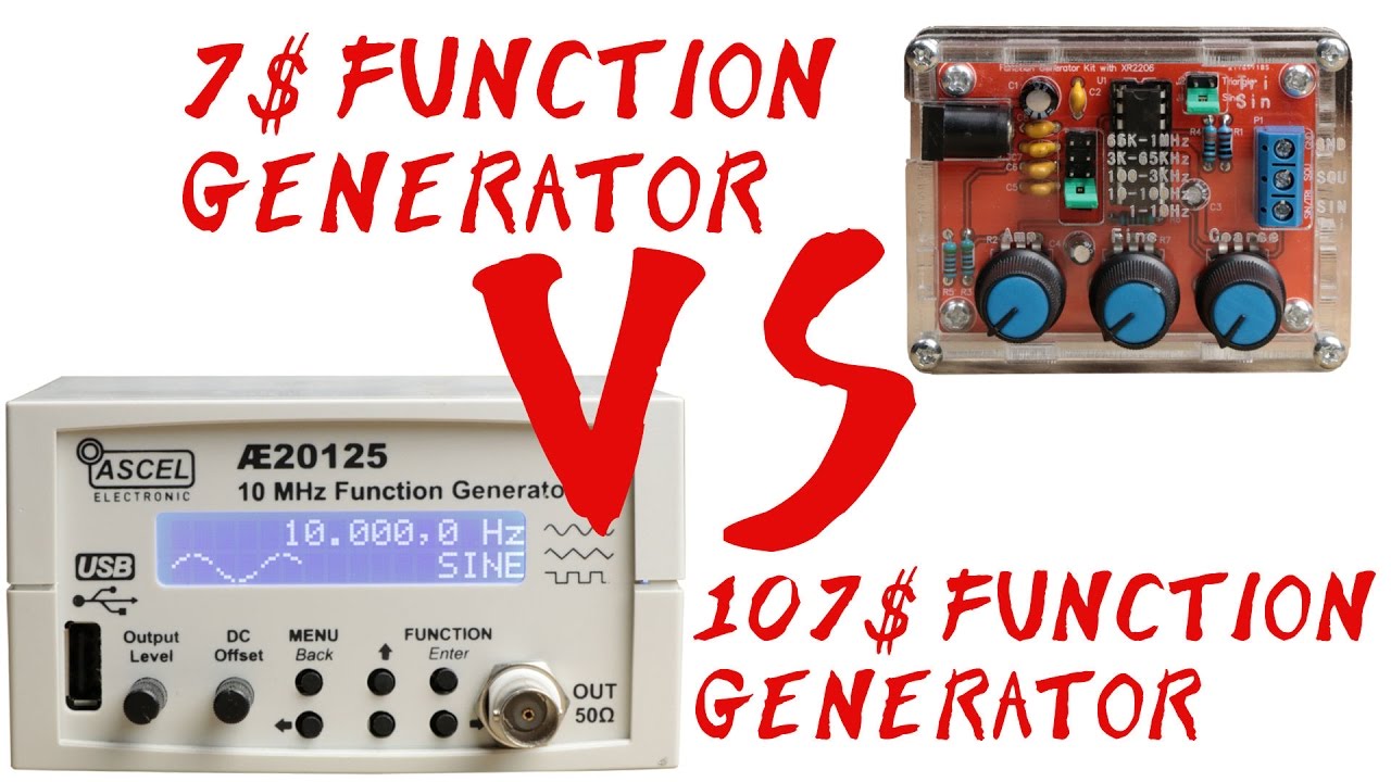 7 Function Generator VS 107 Function Generator