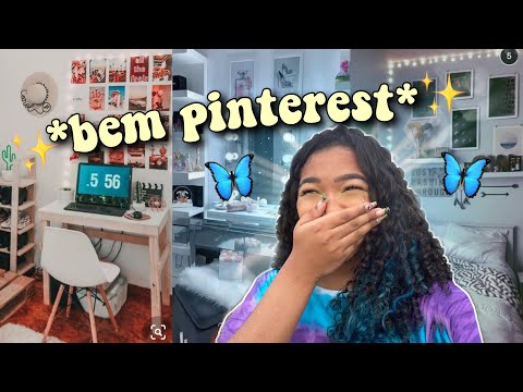 TOUR pelo meu QUARTO dos SONHOS + decoração 🦋✨