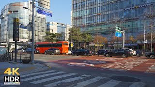 Walk around Daechi-dong, Gangnam, where many varied classes are located | Tour Seoul 4K HDR