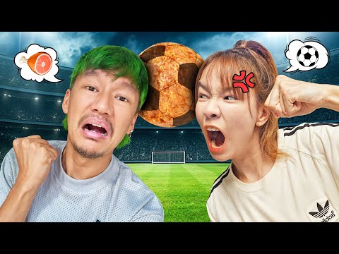 ทำอาหารกลางสนามฟุตบอล กับเมนูบ้านบ้าน (แพ้ดื่มเครื่องดื่มสุดแหวะ)