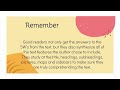 Understanding Historical Texts and Context