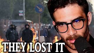 Belfast Riots Are Getting Horrifying | HasanAbi Reacts