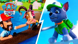 ¿A Dónde Se Fue Garby? 🐐 Rocky Salva al Granjero Al y a Su Cabra | Compilación | PAW Patrol Oficial