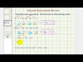 Simplifying Expressions and Distributions
