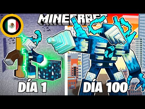 ¡Sobreviví 100 DÍAS como un TALADRO SCULK en Minecraft HARDCORE!