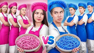 男孩 VS 女孩 烹飪挑戰 | 有趣的廚房小竅門 Multi DO Challenge