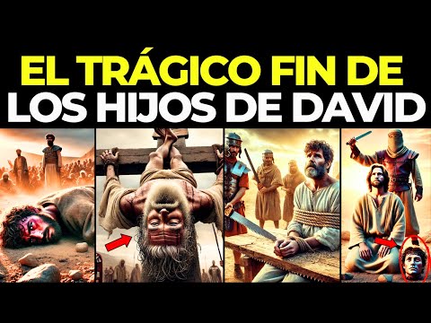 CONOCE la HISTORIA del TRISTE FINAL de los 4 HIJOS del REY DAVID (HISTORIA BÍBLICA EXPLICADA)