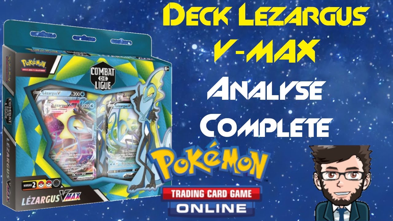 Analyse complète #50 du deck Combat de Ligue Lézargus-VMAX sur Pokémon TCG Online