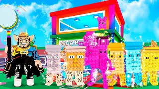 PEGUEI a NOVA BASE RAINBOW RARA no BRAINROT! 🌈😱 QUASE IMPOSSÍVEL