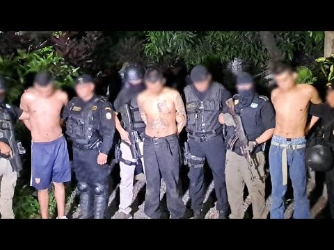 Capturan a tres mareros de nacionalidad salvadoreña