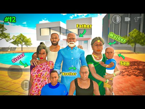 Franklin Meet His Family In Indian Bikes Driving 3D | Motu Patlu Village Furfuri Nagar